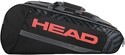 HEAD-Base Racket Bag L Black/Orange