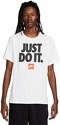 NIKE-T-shirt Sportswear Just Do It Verbiage blanc/noir