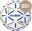 MOLTEN-20Er Ballset H2D5000 Bw Handball D60 Pro