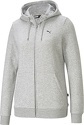 PUMA-Sweatshirt à capuche zippé petit logo femme
