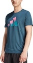 adidas Performance-T-shirt Run Icons 3 Bar Logo