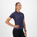 Rogelli-Maillot Manches Courtes Velo Terrazzo - Femme - Violet/Coral