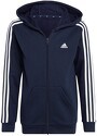 adidas Sportswear-Veste à capuche entièrement zippée en molleton Essentials 3-Stripes