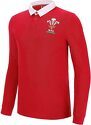 MACRON-Maillot Manches Longues Pays De Galles Rugby Xv Merch Ca