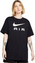 NIKE-T-shirt femme " Air" noir/blanc