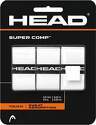 HEAD-Super Comp Overgrips 3er Pack Griffbänder weiß