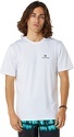 RIP CURL-Mens Search Series Short Sleeve UV Tee Shirt - Wh