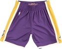 Mitchell & Ness-Short authentics Los Angeles Lakers NBA Road 08-09