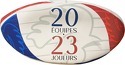 Berugbe-Ballon de rugby Replica France Coupe du Monde 2023 Welcome
