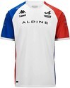 KAPPA-Maillot Kombat Gasly France Bwt Alpine F1 Team
