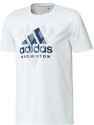 adidas-Btn Logo Tee Men - T-shirt de badminton