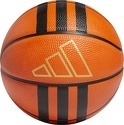 adidas Performance-Mini Ballon de basketball 3-Stripes Rubber
