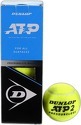 DUNLOP-Lot De 3 Balles De Tennis Atp Pressureless