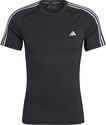 adidas Performance-T-shirt d'entraînement Techfit 3-Stripes