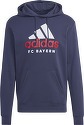 adidas Performance-Sweat-shirt à capuche graphique FC Bayern DNA