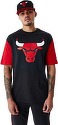 NEW ERA-T Shirt Nba Chicago Bulls Colour Block Oversize