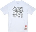 Mitchell & Ness-T-shirt New York Knicks NBA Doodle