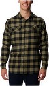 Columbia-Chemise Flanelle Extensible Flare Gun™ Homme - Stone Green Buffalo Check