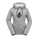 VOLCOM-Sweat A Capuche Core Hydro Hoodie Gris Femme