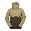 VOLCOM-Sweat A Capuche Hydro Riding Hoodie Beige Homme