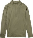 BURTON-Sous-vêtement Technique Phayse Merino Quarter Zip Fleece Vert Homme
