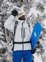 BURTON-Veste De Ski / Snow Swash Gore‑tex 2l Gris Homme