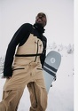 BURTON-Salopette De Ski / Snow Freebird Gore‑tex 3l Stretch Beige Homme