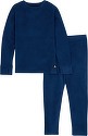 BURTON-Sous-vêtement Technique Kids Fleece Base Layer Set Bleu Garçon