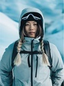BURTON-Veste De Ski / Snow Flare Gore‑tex 2l Down Vert Femme