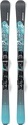 NORDICA-Pack De Ski Wild Belle 78 + Fixations Tp2comp10 Gris Femme