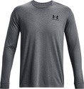 UNDER ARMOUR-T-shirt manches longues Sportstyle Left Chest gris