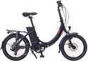 FOO-Vélo électrique Pliant F1 Noir mat - 20'' - 250w - batterie 36 v 13ah