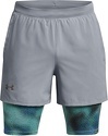 UNDER ARMOUR-Launch 5 2in1 Short
