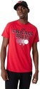 NEW ERA-T-shirt NBA Chicago Bulls team Graphic Rouge pour Homme