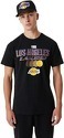 NEW ERA-T-shirt NBA Los Angeles Lakers team Graphic Noir pour Homme