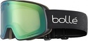 BOLLE-Masque de ski NEVADA - couleur BLACK CORP MATTE / ecran PHANTOM Green PHOTOCHROMIC 1 à 3