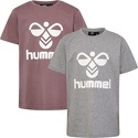 HUMMEL-hmlTRES T-SHIRT S/S 2-PK