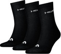 HEAD-Lot de 3 paires de chaussettes courtes noir