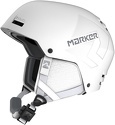 MARKER-Casque De Ski/snow Squad Blanc Femme