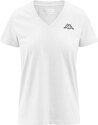 KAPPA-T-Shirt Blanc Femme Cabou