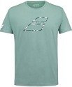 BABOLAT-T-Shirt Exercise Big Flag Vert