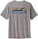 PATAGONIA-T-shirt Capilene Cool Daily Graphic Feather Grey