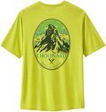 PATAGONIA-T-shirt Capilene Cool Daily Graphic Phosphorus Green