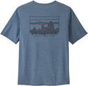 PATAGONIA-T-shirt Capilene Cool Daily Graphic Skyline/Utility Blue