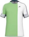 HEAD-T-Shirt Play Tech Vert / Blanc