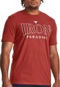 UNDER ARMOUR-UA PJT ROCK IRON SS-RED