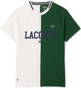 LACOSTE-T-Shirt Sport x Daniil Medvedev Blanc / Vert