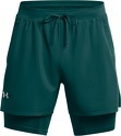UNDER ARMOUR-Launch 5'' 2 In 1 Pantaloncini