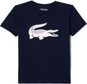 LACOSTE-T-Shirt Sport Junior Bleu marine