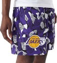 NEW ERA-Short Los Angeles Lakers Nba Team Aop